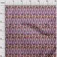 thumbnail image 2 of oneOone Viscose Chiffon Fabric Ethnic Ikat Print Sewing Fabric BTY 42 Inch Wide, 2 of 4