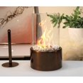 thumbnail image 4 of Bioethanol Tabletop Fireplace Bio Ethanol Table Top Fire Round Copper black, 4 of 5