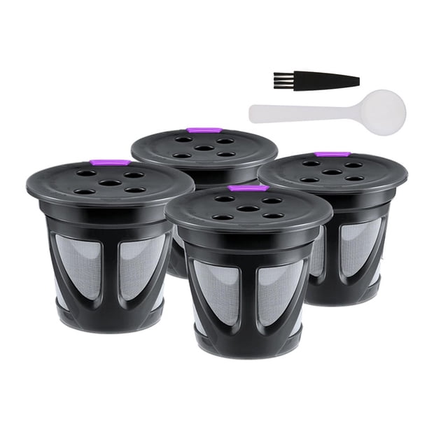 4 Pieces Reusable Refillable Coffee for Accessories Coffee Maker Parts