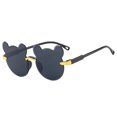 thumbnail image 1 of Lttoisl Lunettes de Soleil pour Enfants avec Ours Dessin Animé pour Garçons et Filles, Lunettes de Protection UV Style Fleur Mignonne, Lunettes d'Extérieur à la Mode pour Enfants, 1 of 8