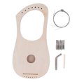 thumbnail image 2 of Lyre Harp, Basswood Lyre Harp Durable Easy To Install Complete with Tuning Wrench for DIY, 2 of 7