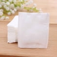 thumbnail image 4 of maskred 50 Pieces Makeup Pads Soft Cotton Double Sided Lip Cosmetics Foundation Eyeshadow Remover Travel Drawstring Holder 6 * 5cm 1Set, 4 of 5