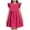 AA-Hot Rose, variante sur lcziwo Robe Sans Manches à Volants pour Filles Été Décontractée Robes Trapèze Couleur Unie Col Rond Robe de Fête pour Tout-Petits et Enfants Blanc Offres chez Walmart