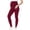 H-Wine, variante sur Kcodviy Femmes Maternité Décontracté Uni Été Grossesse Vêtements Couleur Élastique Contrôle Taille Haute Automne pour Femmes Taille Pantalons Longs Leggings Maternité Pantalons de Compression Femmes Pantalons Doux
