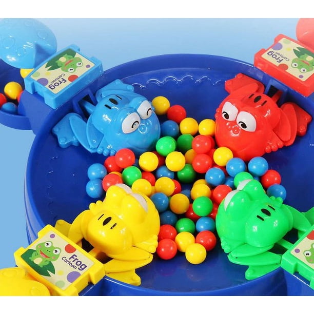 Hungry Frogs Board Game for Kids 4 Years Plus Fast Action Frog Eating Ball Game for Family Gathering Indoor Play Toy for Children Improves Hand-Eye Coordination and Focus Kids Hungry Frogs Board Game for Kids 4 Years Plus Fast Action Frog Eating Ball Game for Family Gathering Indoor Play Toy for Children Improves Hand-Eye Coordination and Focus Kids