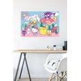 thumbnail image 4 of Hello Kitty and Friends - Happiness Overload Wall Poster, 14.725" x 22.375" Framed, 4 of 4