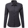 thumbnail image 1 of Premier Womens Maxton Gingham Long-Sleeved Shirt, 1 of 3