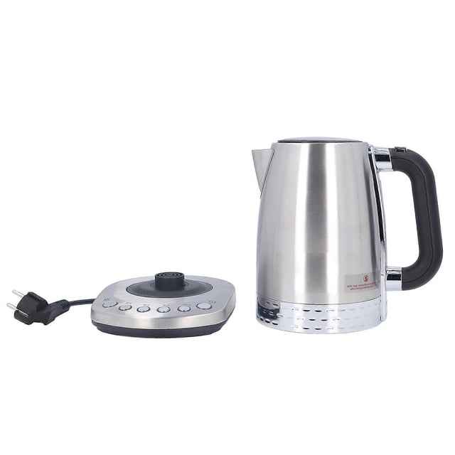 Elegant Electric Kettle, Stainless Steel Water Boiler With Integrated Tea Infuser, Precision Pour For Loose Leaf Tea, Variable Temperature Control