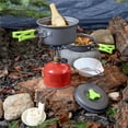 thumbnail image 4 of SuoKom Camping Cookware Set Aluminum Portable Outdoor Cookset Cooking Pan Hiking Bbq Picnic, 4 of 9