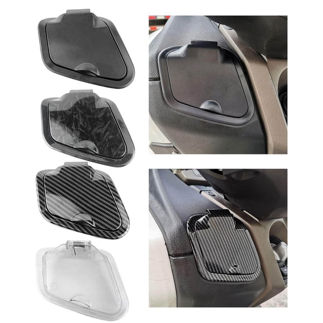 Side Pocket Cover Lid for Yamaha Nmax 20/22 Accessories side storage Modification Black