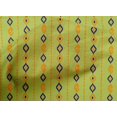 thumbnail image 4 of oneOone Cotton Cambric Fabric Stripe & Geometric Ikat Print Fabric BTY 56 Inch Wide, 4 of 4