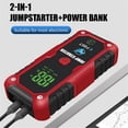 thumbnail image 4 of 12V Car Jump Starter with 36900mAh Capacity - 2000A Peak Current for Gasoline 5.0L & Diesel 3.0L Vehicles, Portable Power Bank with Quick Charge 3.0, LED Flashlight & SOS, ZYX-Q520 Red Enhanced, 4 of 7