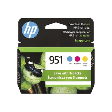 HP 951 - 3-pack - yellow, cyan, magenta - original - ink cartridge
