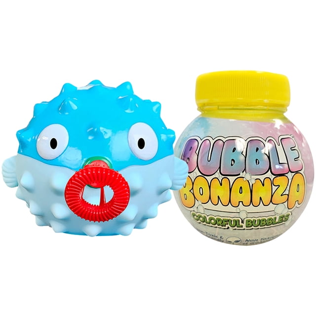 Lil'Squeezer Bubble Jouet Souffleur pour Enfants Blowfish
