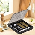 thumbnail image 1 of Dvkptbk Polycarbonate Storage Cutlery Organizer Cutlery Organizer with Lid Drawer Tabletop Cutlery Tray Outdoor Cutlery Organizer Organization and Storage, 1 of 6