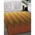 thumbnail image 3 of Ahgly Company Tapis Rectangulaire Lavable en Machine Intérieur Transitionnel Rouge Tomate, 6 Pieds x 9 Pieds, 3 of 7