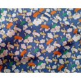 thumbnail image 4 of oneOone Silk Tabby Blue Fabric Cloud & Bird Cartoon Craft Projects Decor Fabric Printed By The Yard 42 Inch Wide, 4 of 4