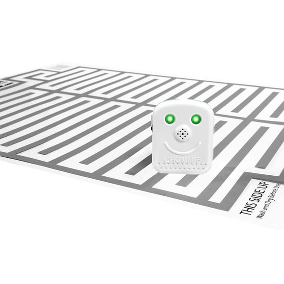 Chummie Pro Alarme d'Énurésie au Chevet pour Enfants, Ados, Adultes et Dormeurs Profonds - Vert