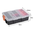 thumbnail image 1 of Components Storage Case,Two layer Plastic Heavy Storage Tool Case Small Parts Tool Box Innovative Solution, 1 of 14