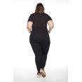 thumbnail image 4 of Frankie & Stella ™ Regular Rise Skinny PLUS - Black, 4 of 4