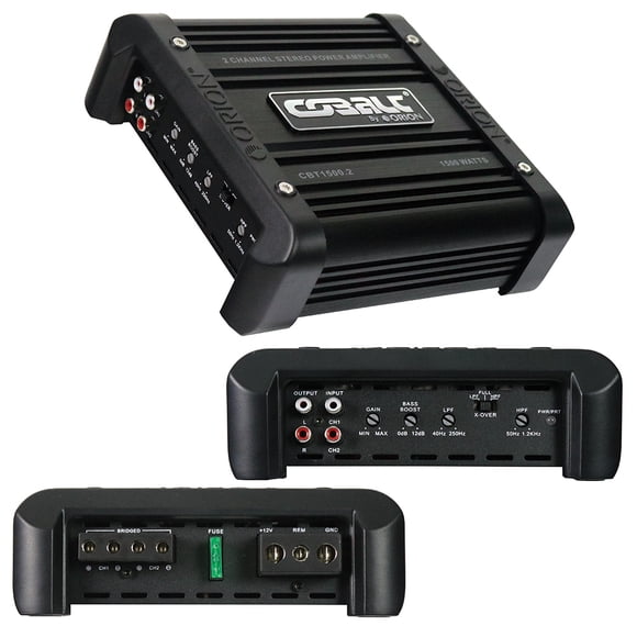 ORION CBT1500.2 Orion Cobalt 2 Channel Amplifier 1500 Watts Max