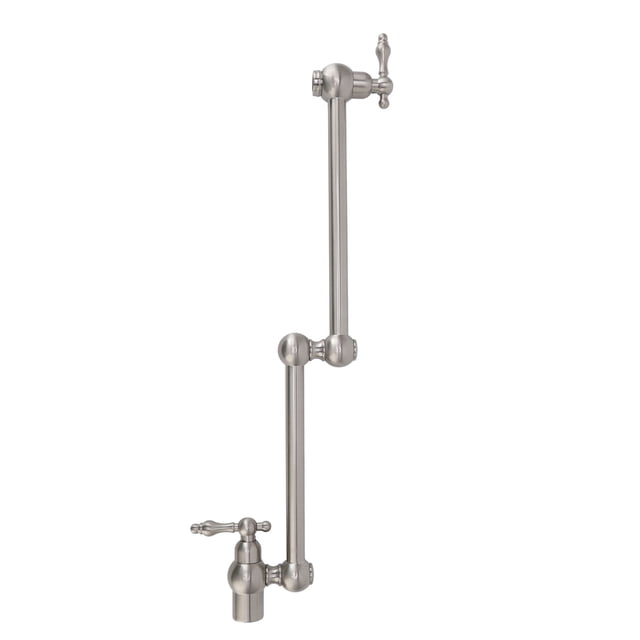 Robinet d'Évier à Bras Oscillant Extensible, Robinet de Cuisine à Bras Oscillant Résistance à Haute Température pour la Maison Brossée