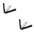 thumbnail image 3 of maskred 1/2/3/5 Sharpener Double Sided Portable Mini Foldable Sharpening Stone Kitchen Handheld Whetstone Household Tools Home for Hiking Black 2PCS, 3 of 6