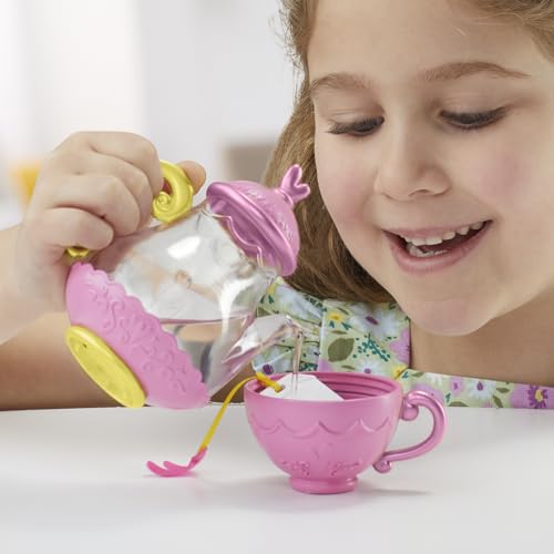 Baby Alive Poupée Bubbly Tea Party Sophia avec Accessoires de Théière, Cheveux Bruns, 11 Pouces, Jouets pour Filles et Garçons de 3 Ans et Plus