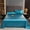 Azure, variant on Special Offer !Summer Ice Silk Sheets - Cool Conditioned Bed Sheets, Thin Wrinkle-Free Bed Sheet Set for Hot Weather, Cooling Mattress Topper, and Summer Bedroom Bedding