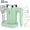 Green, variant on VAVSEA 500W Electric Hand Mixer with 5 Speeds & 32 Accessories, Handheld Mixer Includes 2 Whisks, 2 Dough Hooks, 2 Beaters, Cake Decorating Kit with Storage Base, New, Green