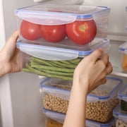 JWshufel Airtight Food Storage Containers Set with Clear Plastic Containers and Lids for Kitchen Pantry and Fridge Organization Stackable Design for Dry Food Snacks and Meal Prep