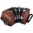 thumbnail image 1 of Hohner, Concertina 49 D40, avec Sac de Voyage 20 Clés, 1 of 3