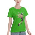 thumbnail image 2 of T-Shirt Basique à Manches Courtes pour Femme une Pièce Robin, 2 of 6