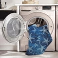 thumbnail image 2 of Outdoor Washable Boca Blue 5' x 7' Area Rug, 2 of 9