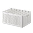 thumbnail image 1 of p>Boîtes de Rangement de Vêtements Divisés, Économie d'Espace Pur Blanc Tiroir Tiroir Rangement Boîtes Diviseurs Réglables Robuste pour Garde-Robe Chambre à Coucher/p>, 1 of 7