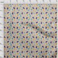 thumbnail image 4 of oneOone Cotton Silk Beige Fabric Pear Sewing Craft Projects Fabric Prints By Yard 42 Inch Wide, 4 of 4