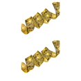 thumbnail image 4 of Wweixi Delightful Christmas Gifts LED Light With Brilliant Lighting Different Length White/Gold Ribbon 10m+100 lights 2Set, 4 of 6