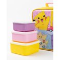 thumbnail image 4 of Pokemon Girls Multicoloured Lunch Bag Bottle and 3 Snack Pot, 4 of 6