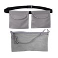 thumbnail image 2 of Support de Vidange Réglable avec Design en Maille de Douche Double Pochette de Vidange Personnel Gris, 2 of 8