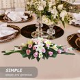 thumbnail image 4 of OULII 2Pcs Green Plastic Floral Supplies for Weddings Modern Design, 4 of 8
