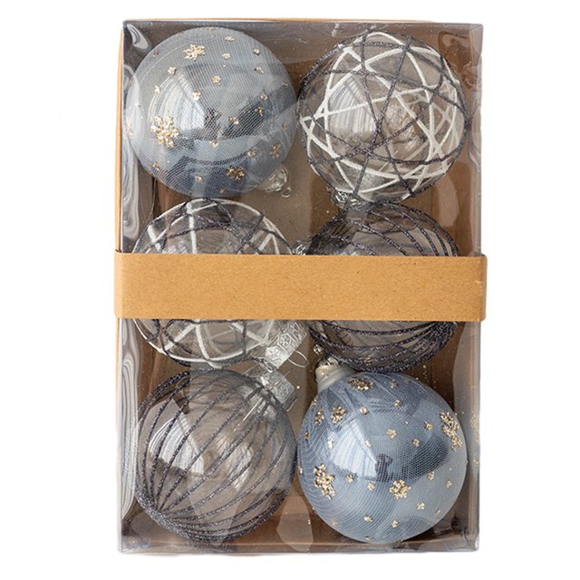 Birdeem Christmas Tree Ornament, Christmas Ball Decoration Set 3.14 Inch Christmas Ball Shatterproof Hanging Tree Ornament Set
