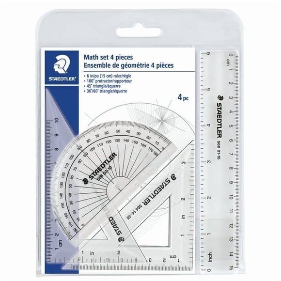 Staedtler Math Set, Staedtler Math set 4 pcs