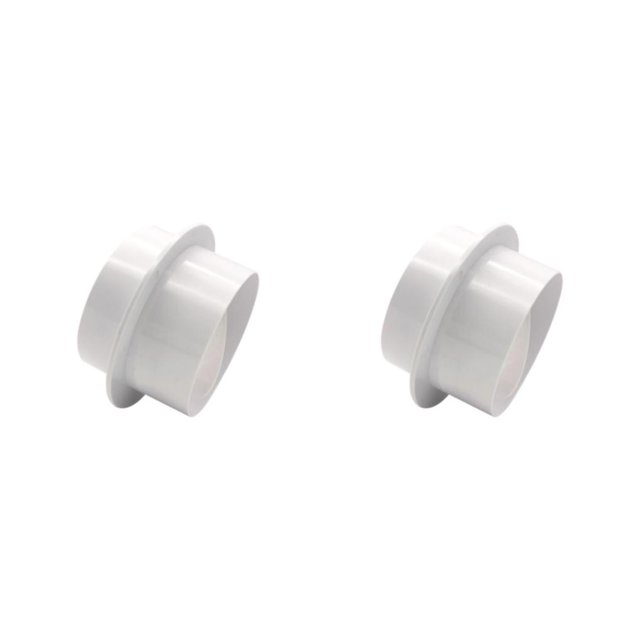 Maytalsory Ventilation Check Valve Reverse Check Diversion Sturdy And Durable Wide Application Plastic Ventilation Check Valves 150mm check valve 2Set