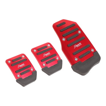 Car Pedal Modification Universal Metal Aluminum Alloy Brake D Cover Accelerator Pedal Car Brake Manual Gear Pedal Universal Car Pedal