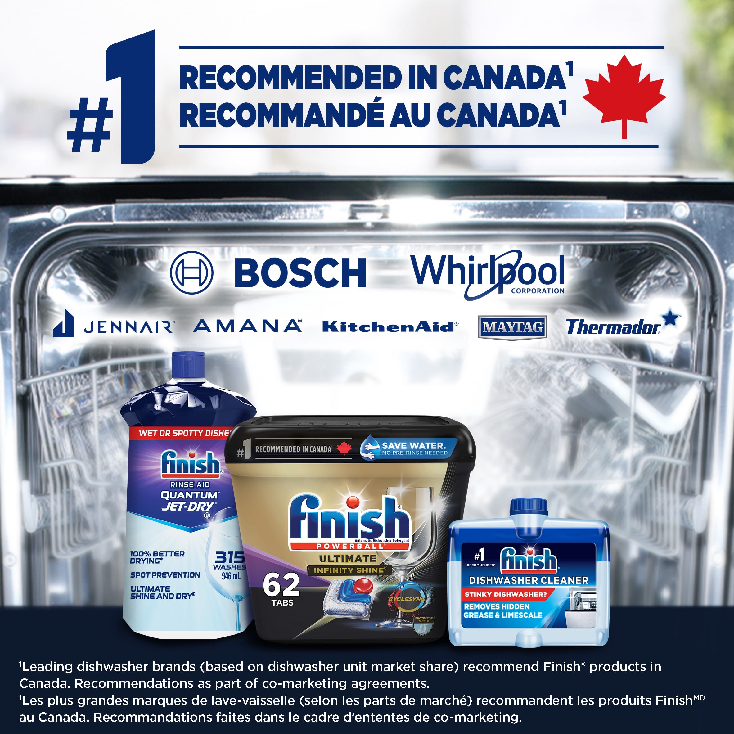 Finish Dual Action Dishwasher Cleaner, Original, Fight Grease & Limescale, 250 mL
