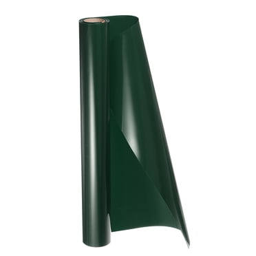 Unique Bargains Rouleaux de Vinyle Thermocollant 12'x10 Pieds PU HTV Film Vinyle Imprimable pour T-Shirts Bricolage Fer à Repasser, Vert Foncé
