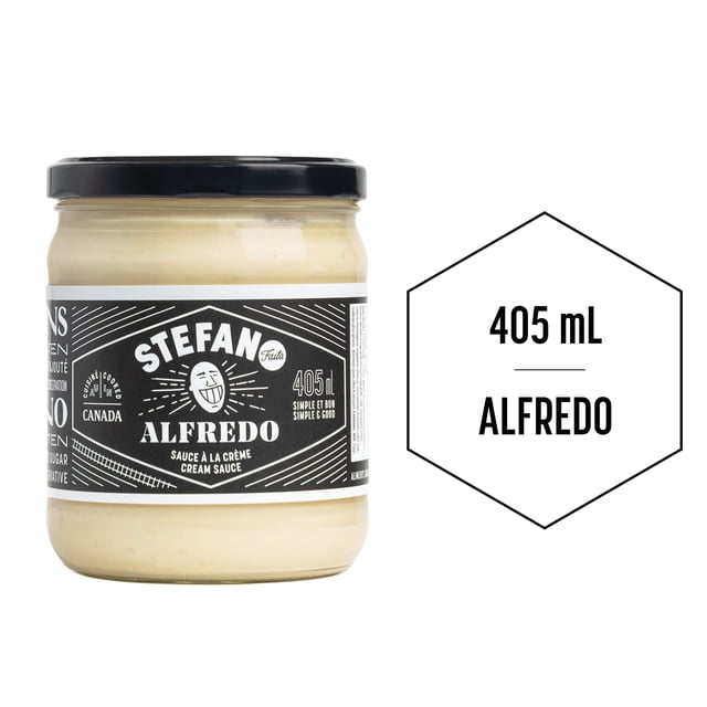 Stefano Faita Creamy Alfredo Pasta Sauce, 405mL