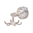 thumbnail image 3 of Sentmoon Over Door Hook Door Storage Bathroom Suction Cup Six Claw Rotating Hook No Drilling Wall Mounted Multifunctional Headband Jewelry Storage Wall Mounted Storage Rack, 3 of 7