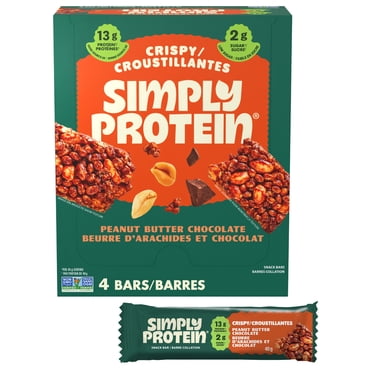 SimplyProtein Beurre d'Arachides et Chocolat Barres Collation