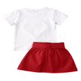 thumbnail image 3 of T-Shirt Imprimé Cœur pour Filles + Jupes Saint-Valentin, 3 of 6